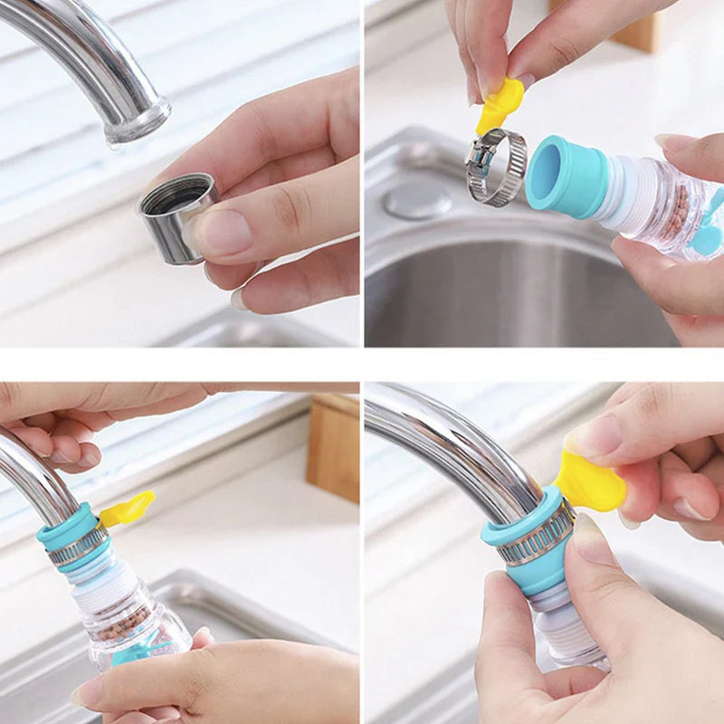 Adjustable Faucet Filter